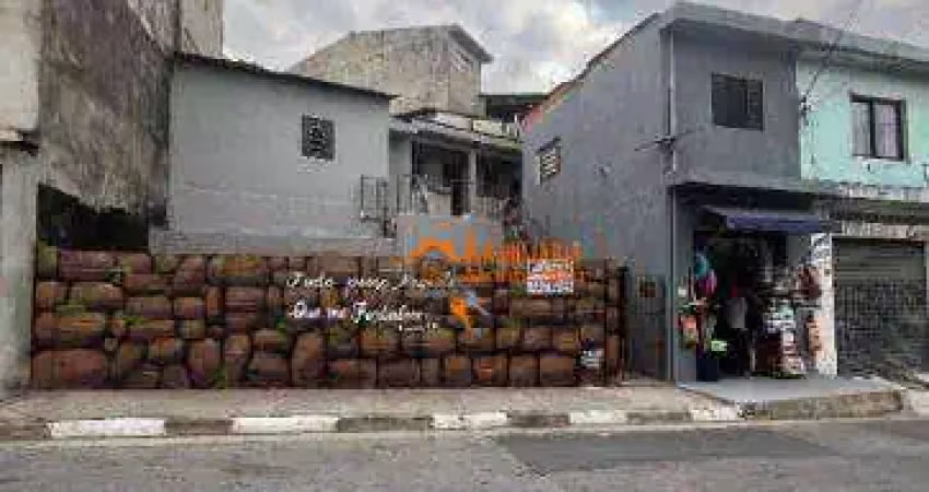 Terreno à venda, 159 m² por r$ 267.000,00 - jardim dona meri - guarulhos/sp