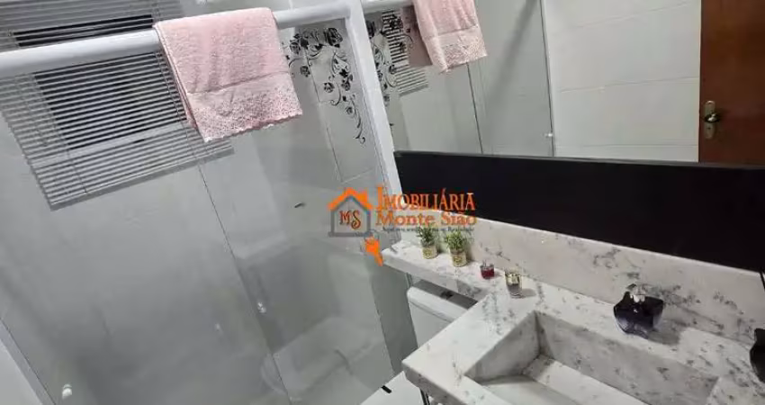 Apartamento com 2 dormitórios à venda, 59 m² por r$ 450.000,00 - vila nova bonsucesso - guarulhos/sp
