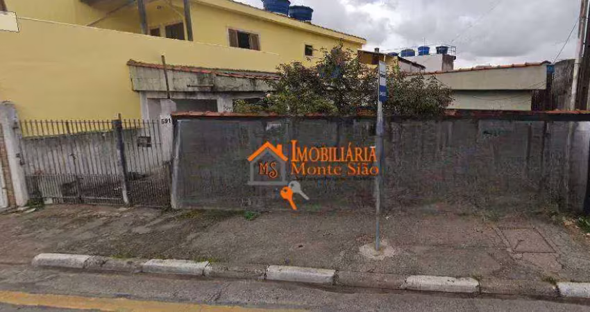 Terreno à venda, 195 m² por r$ 340.000,00 - parque das nações - guarulhos/sp