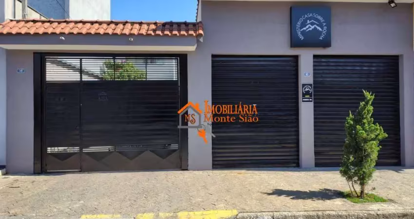 Sobrado com 3 dormitórios à venda, 167 m² por r$ 850.000,00 - jardim adriana - guarulhos/sp