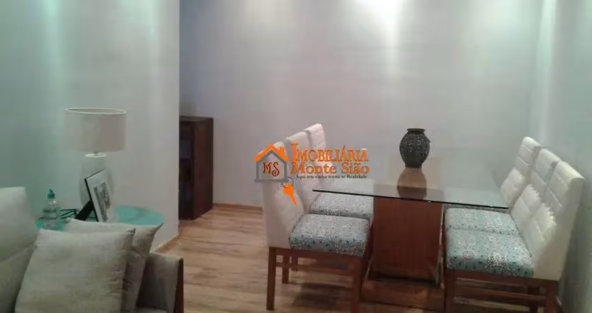 Apartamento com 2 dormitórios à venda, 61 m² por r$ 250.000,00 - vila imaculada - guarulhos/sp