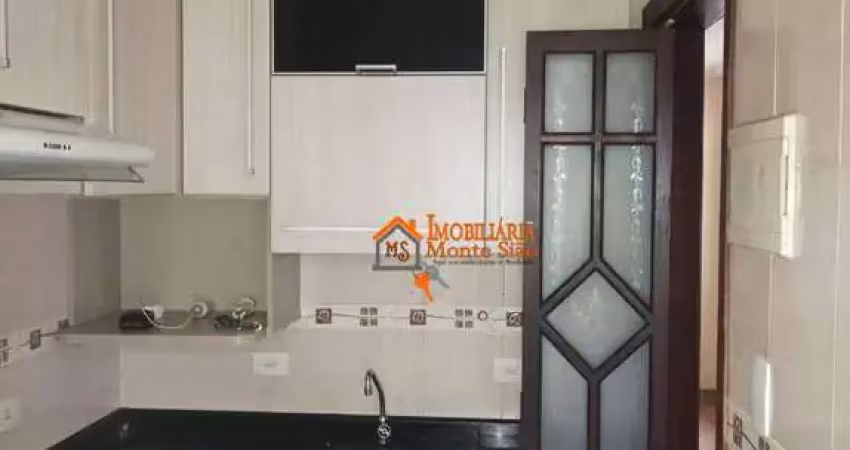Apartamento com 2 dormitórios à venda, 50 m² por r$ 215.000,00 - parque jurema - guarulhos/sp