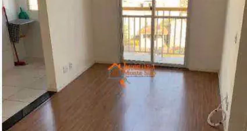 Apartamento com 2 dormitórios à venda, 45 m² por r$ 235.000,00 - parque industrial cumbica - guarulhos/sp
