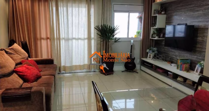 Apartamento com 2 dormitórios à venda, 71 m² por R$ 565.000,00 - Vila Augusta - Guarulhos/SP