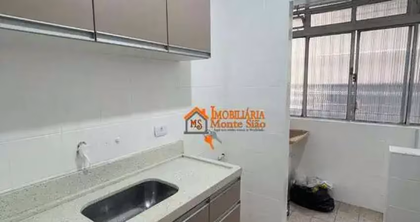 Apartamento com 2 dormitórios à venda, 53 m² por r$ 165.000,00 - jardim cocaia - guarulhos/sp