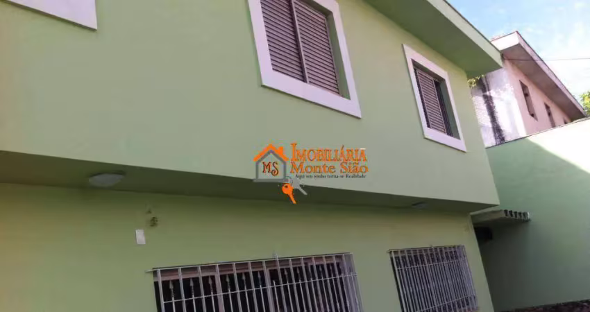 Sobrado com 3 dormitórios, 1 suíte, 4 vagas e piscina à venda - vila galvão - guarulhos/sp