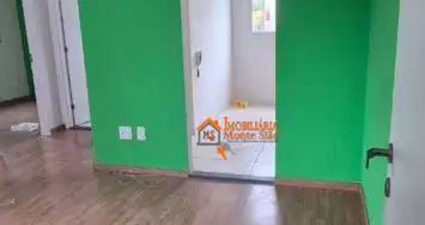 Apartamento com 2 dormitórios à venda, 43 m² por r$ 207.000,00 - jardim são domingos - guarulhos/sp