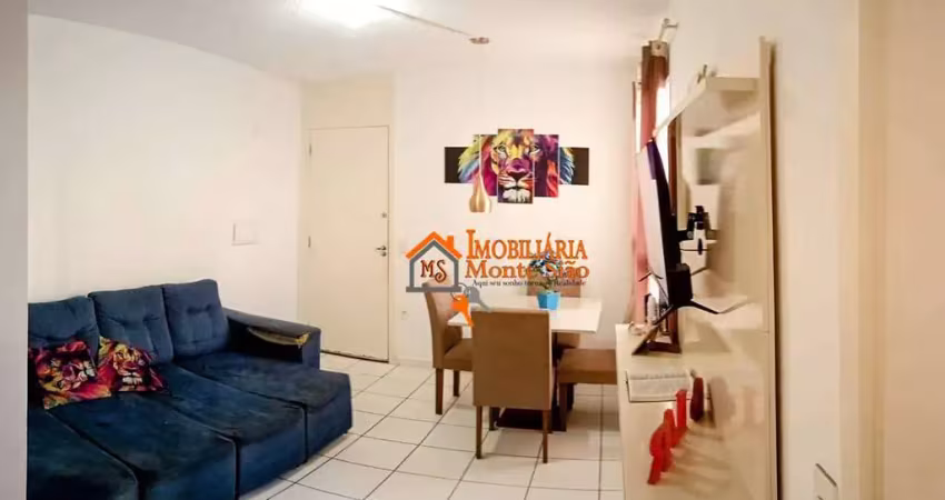 Apartamento com 2 dormitórios à venda, 50 m² por r$ 150.000,00 - canjica - mairiporã/sp