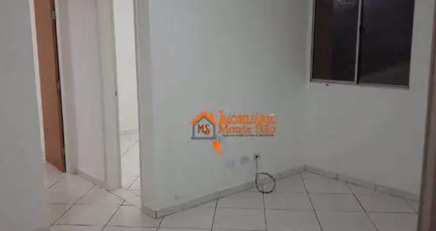 Apartamento com 2 dormitórios, 45 m² - venda por r$ 200.000,00 ou aluguel por r$ 1.590,00/mês - jardim doraly - guarulhos/sp