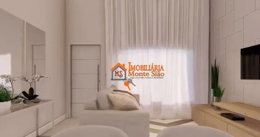 Casa com 2 dormitórios à venda, 90 m² por r$ 450.000,00 - jardim lenize - guarulhos/sp