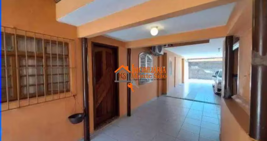 Sobrado com 4 dormitórios para alugar, 160 m² por r$ 2.830,00/mês - jardim doraly - guarulhos/sp