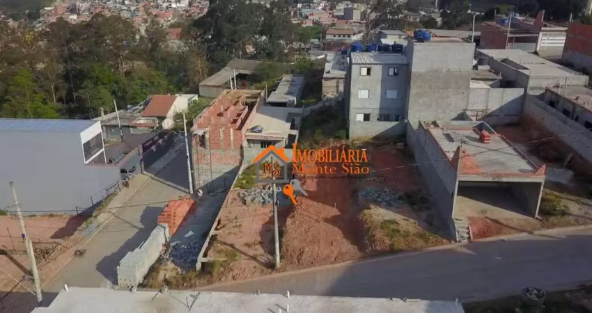 Terreno à venda, 125 m² por r$ 232.000,00 - jardim acácio - guarulhos/sp