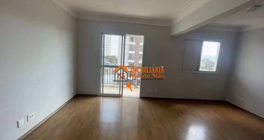 Apartamento com 3 dormitórios à venda, 89 m² por r$ 702.000,00 - jardim aida - guarulhos/sp