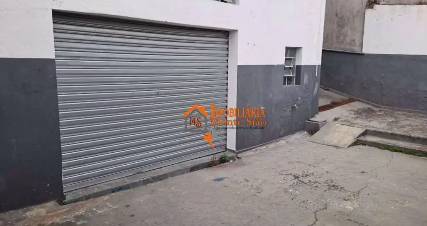 Salão para alugar, 125 m² por r$ 3.938,48/mês - parque continental i - guarulhos/sp