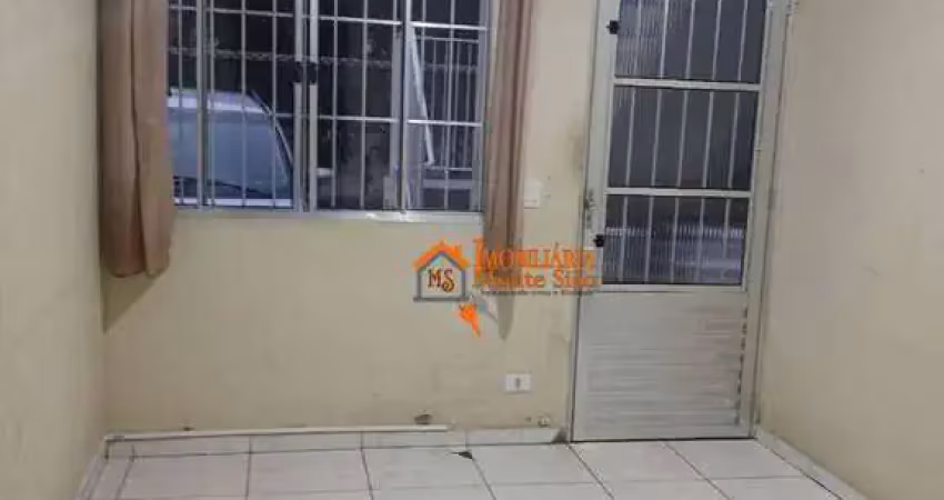 Casa com 2 dormitórios para alugar, 42 m² por r$ 1.305,00/mês - jardim maria dirce - guarulhos/sp