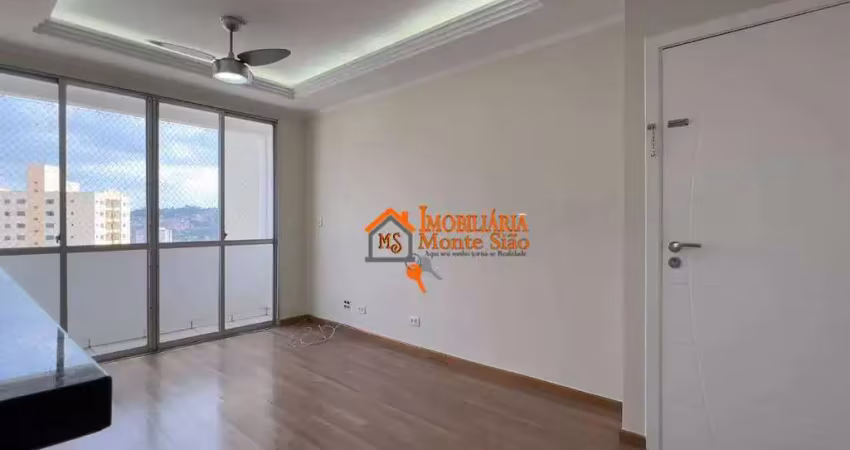 Apartamento com 2 dormitórios à venda, 60 m² por r$ 300.000,00 - vila rosália - guarulhos/sp