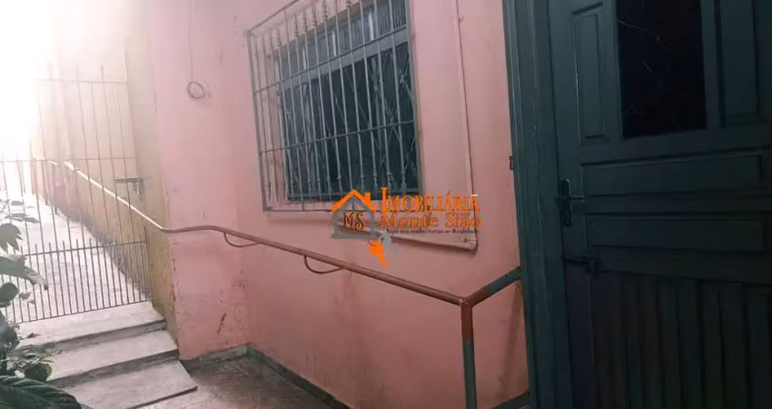 Casa com 1 dormitório para alugar, 50 m² por r$ 1.226,00/mês - vila flórida - guarulhos/sp