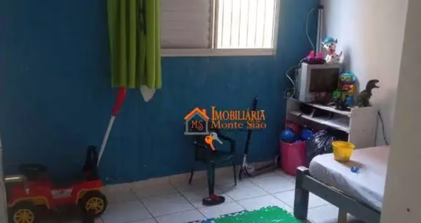 Apartamento com 2 dormitórios à venda, 48 m² por r$ 150.000,00 - pimentas - guarulhos/sp