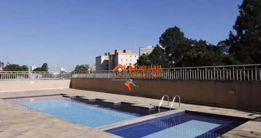 Apartamento com 2 dormitórios à venda, 55 m² por r$ 198.204,75 - centro - guarulhos/sp