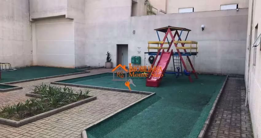 Apartamento com 2 dormitórios à venda, 45 m² por r$ 114.838 - parque são miguel - guarulhos/sp