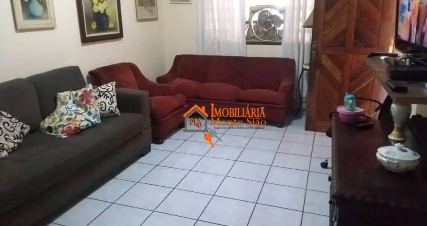 Sobrado com 2 dormitórios à venda, 125 m² por r$ 525.000,00 - jardim santa cecília - guarulhos/sp