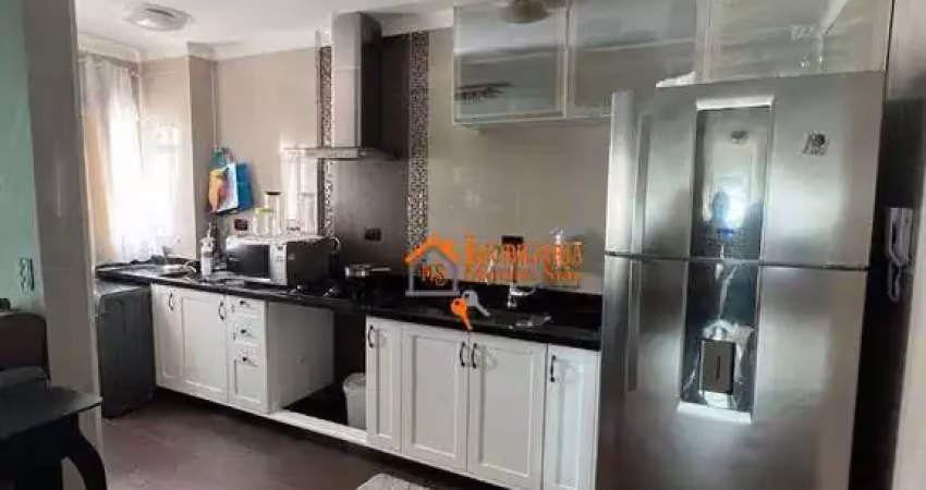 Apartamento com 2 dormitórios à venda, 63 m² por r$ 470.000,00 - vila rosália - guarulhos/sp