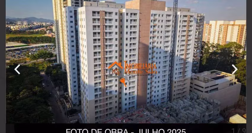 Apartamento com 2 dormitórios à venda, 44 m² por r$ 420.000,00 - vila antonieta - guarulhos/sp