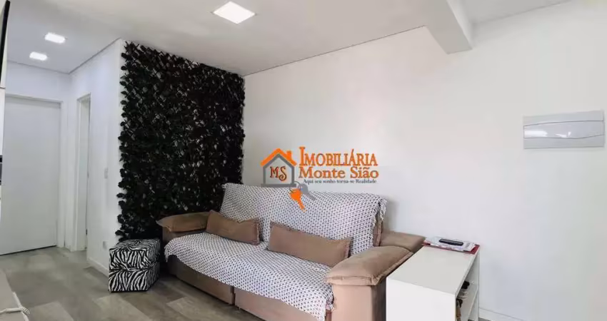 Apartamento com 2 dormitórios à venda, 60 m² por r$ 550.000,00 - jardim bom clima - guarulhos/sp
