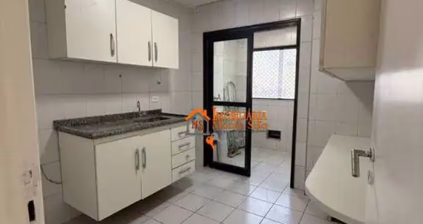 Apartamento com 3 dormitórios à venda, 70 m² por r$ 480.000,00 - gopoúva - guarulhos/sp
