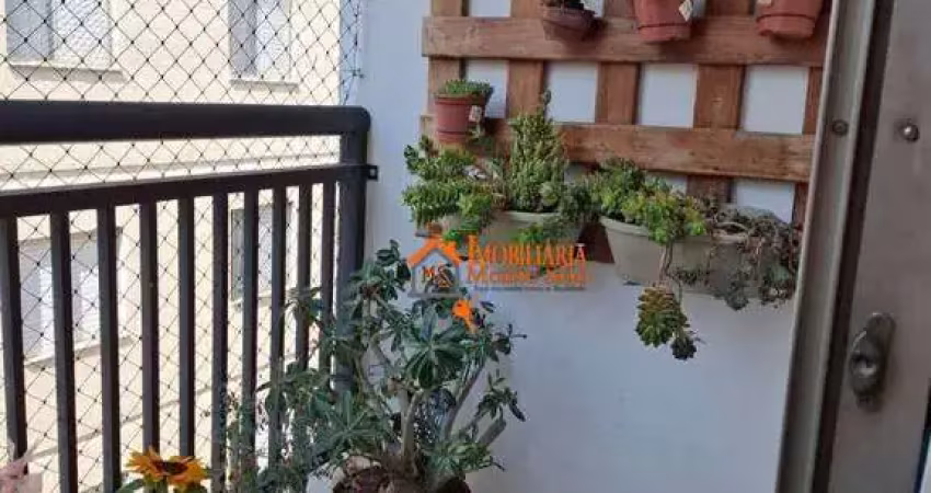 Apartamento com 2 dormitórios à venda por r$ 325.000,00 - gopoúva - guarulhos/sp