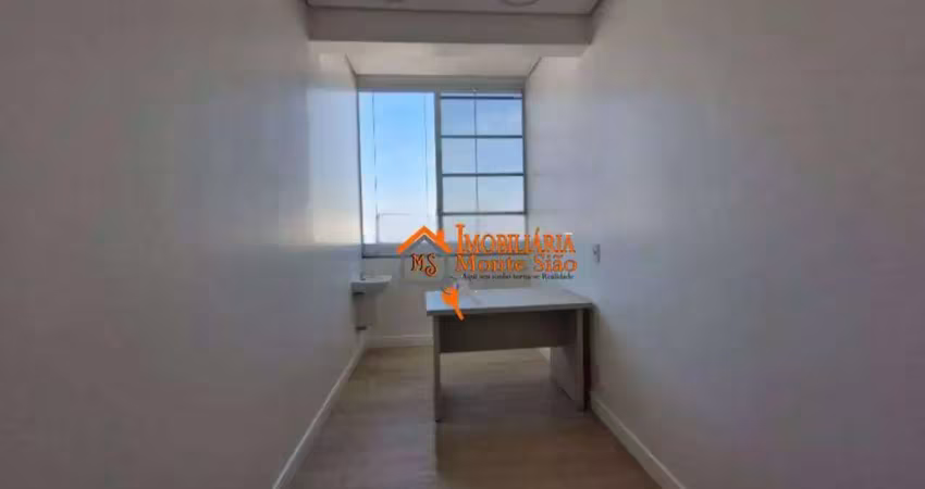 Sala para alugar, 15 m² por r$ 1.900,00/mês - vila pedro moreira - guarulhos/sp