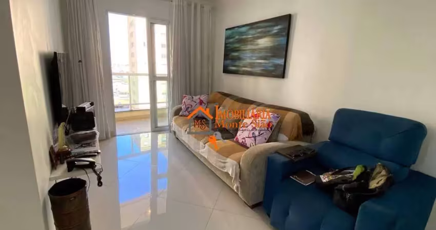 Apartamento com 2 dormitórios à venda, 62 m² por r$ 410.000,00 - jardim são judas tadeu - guarulhos/sp