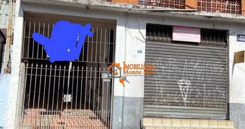 Oportunidade! terreno com 195m² com 6 cômodos + salão alugado na vila augusta – renda imediata