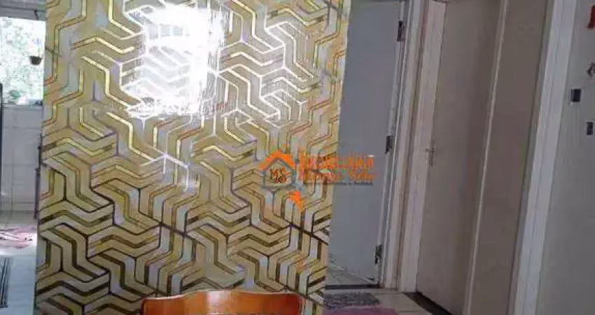 Apartamento com 2 dormitórios à venda, 48 m² por r$ 135.000,00 - vila nova bonsucesso - guarulhos/sp