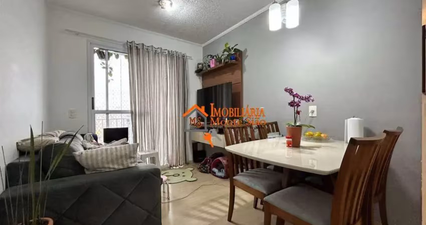 Apartamento com 2 dormitórios à venda, 49 m² por r$ 350.000,00 - jardim bela vista - guarulhos/sp