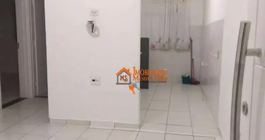 Apartamento com 2 dormitórios à venda, 53 m² por r$ 142.000,00 - vila sadokim - guarulhos/sp