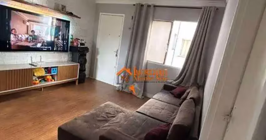 Apartamento com 2 dormitórios à venda, 53 m² por r$ 155.000,00 - vila nova bonsucesso - guarulhos/sp