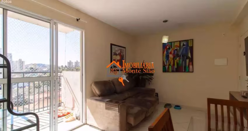 Apartamento com 2 dormitórios à venda, 57 m² por r$ 443.000,00 - vila rosália - guarulhos/sp