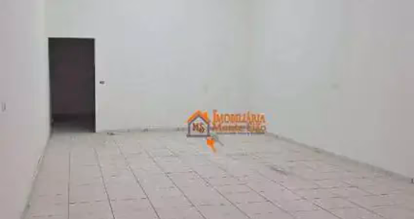 Salão para alugar, 125 m² por r$ 3.345,00/mês - continental ii - guarulhos/sp
