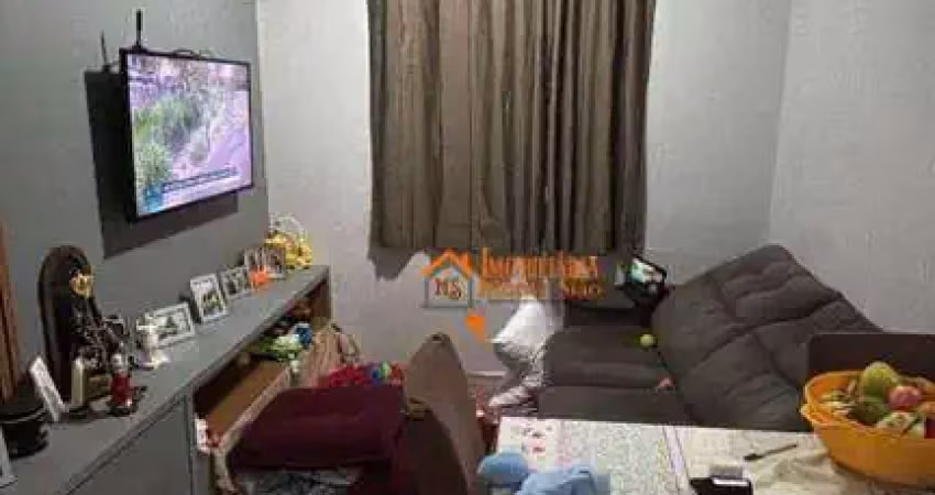 Apartamento com 2 dormitórios à venda, 52 m² por r$ 315.000,00 - ponte grande - guarulhos/sp