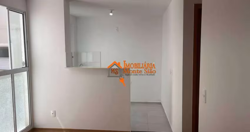 Apartamento com 2 dormitórios para alugar, 38 m² por r$ 2.300,00/mês - jardim rosa de franca - guarulhos/sp