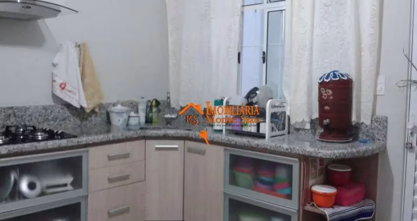 Sobrado com 3 dormitórios à venda, 110 m² por r$ 680.000,00 - parque jurema - guarulhos/sp