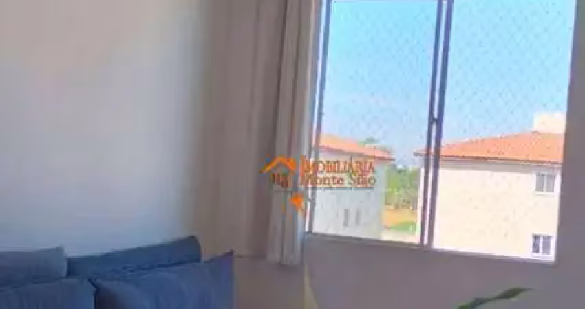 Apartamento com 2 dormitórios à venda, 50 m² por r$ 170.000,00 - jardim nova cidade - guarulhos/sp