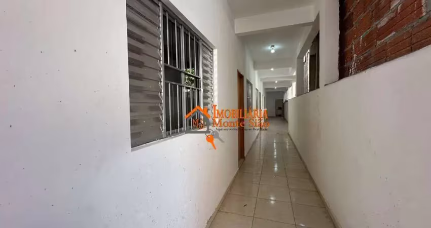 Kitnet com 1 dormitório para alugar, 50 m² por r$ 1.200/mês - parque edu chaves - são paulo/sp