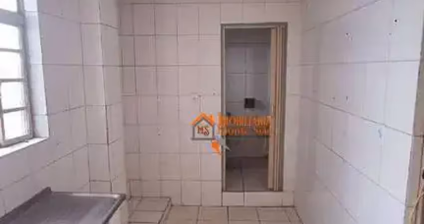 Kitnet com 1 dormitório para alugar, 28 m² por r$ 820,00/mês - jardim santa lídia - guarulhos/sp