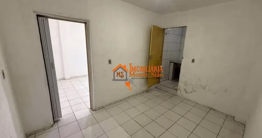 Kitnet com 1 dormitório para alugar, 50 m² por r$ 700,00/mês - jardim santa lídia - guarulhos/sp