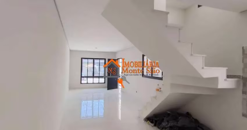 Sobrado com 3 dormitórios à venda, 100 m² por r$ 700.000,00 - parque flamengo - guarulhos/sp