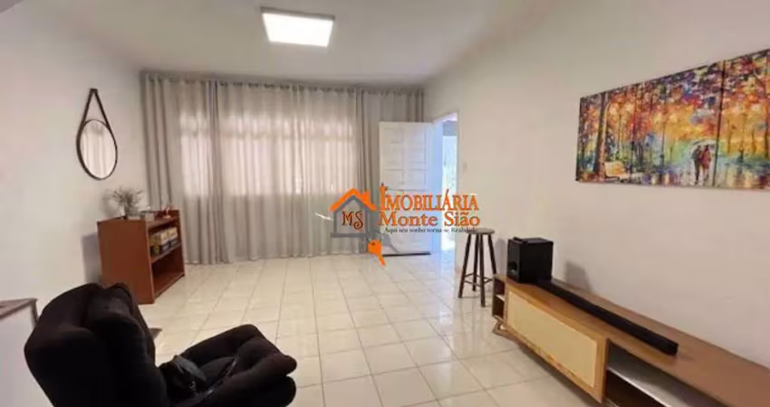 Sobrado com 2 dormitórios à venda, 117 m² por r$ 470.000,00 - bela vista - guarulhos/sp