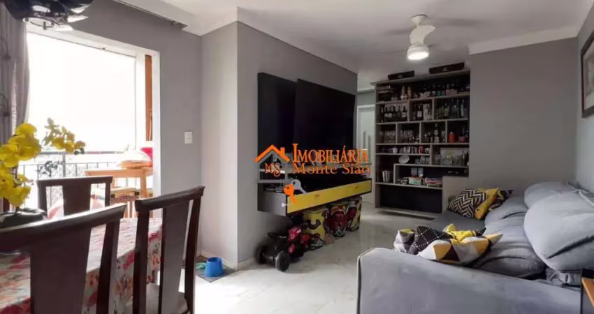 Apartamento com 2 dormitórios à venda, 51 m² por r$ 470.000,00 - macedo - guarulhos/sp