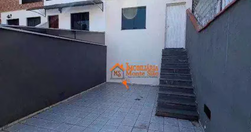 Casa com 2 dormitórios para alugar, 102 m² por r$ 3.300,00/mês - jardim vila galvão - guarulhos/sp